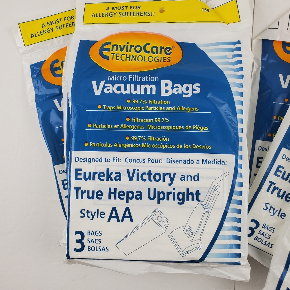 Environment Micro Filtration 17 AA vacuum bags